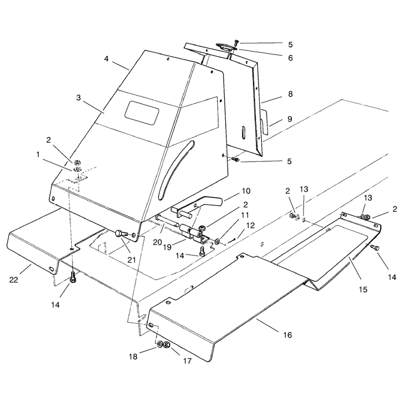 Front Tower Assembly