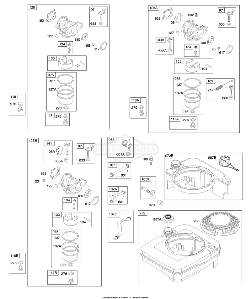 Carburetor, Fuel Supply