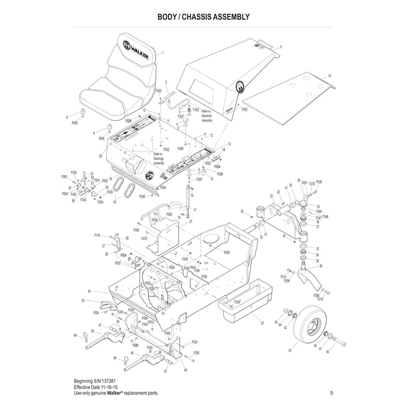 BODY / CHASSIS ASSEMBLY
