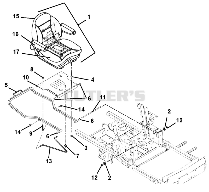 Seat And Hood Frame
