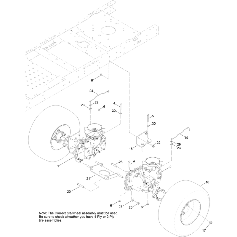 Hydro Transaxle Assembly