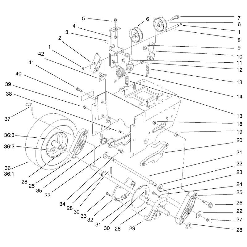 Traction Drive Assembly