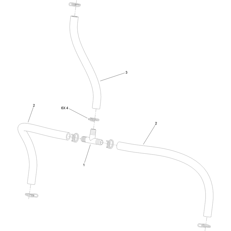 Expansion Hose Assembly No. 142-7303