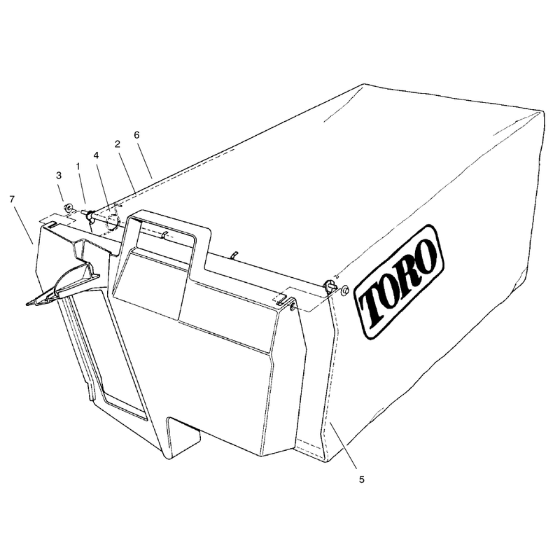 Grass Bag Assembly No 99-2535