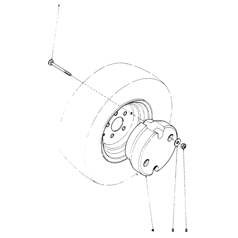 Wheel Weight Kit No 30762 Optional