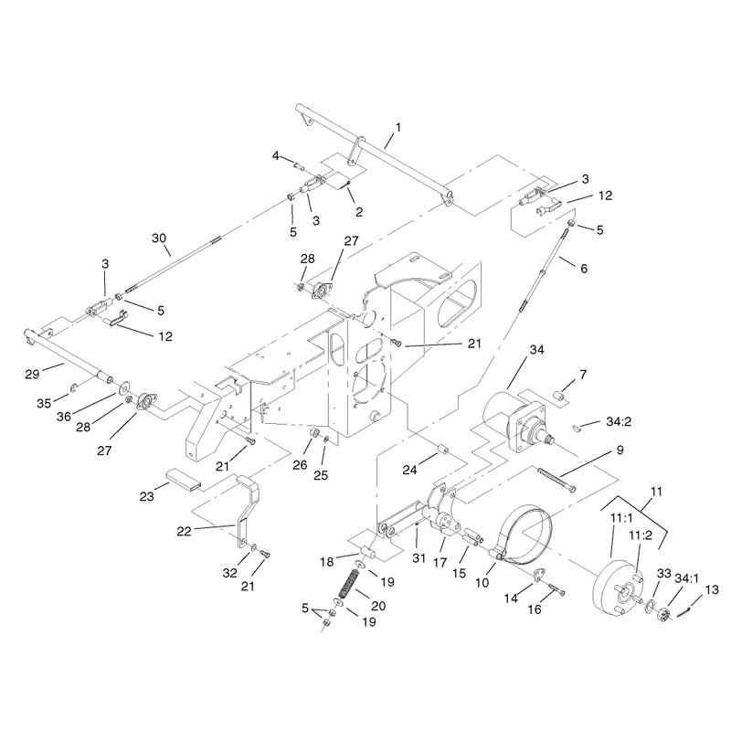 Parking Brake System Assembly