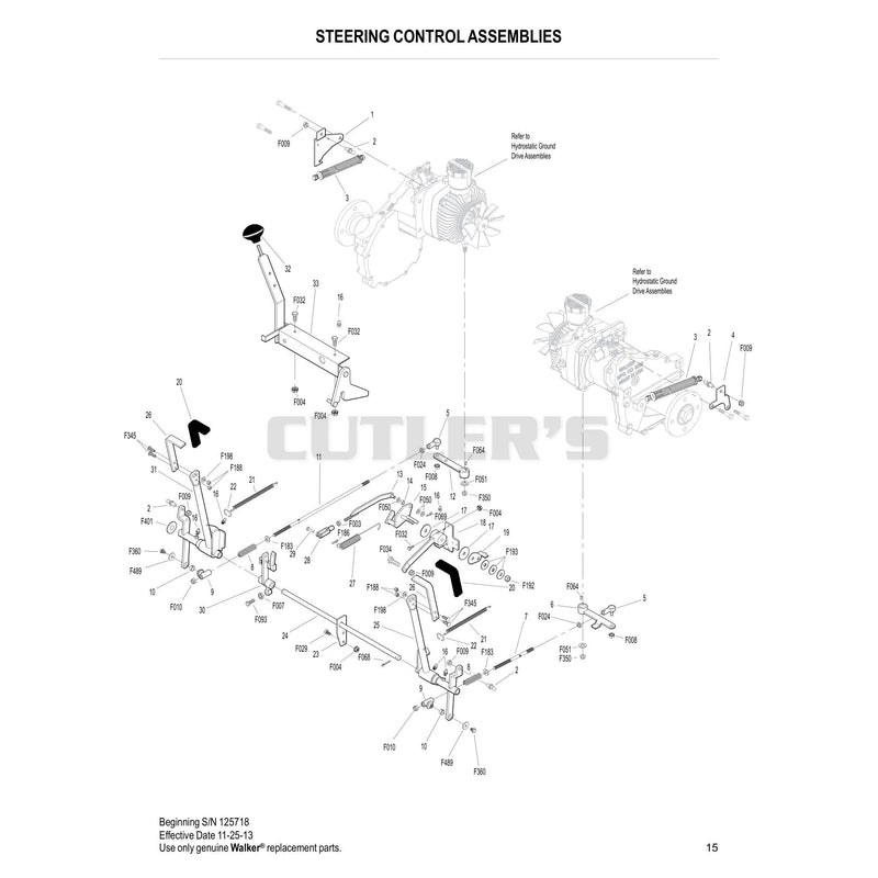 Steering Control Assemblies