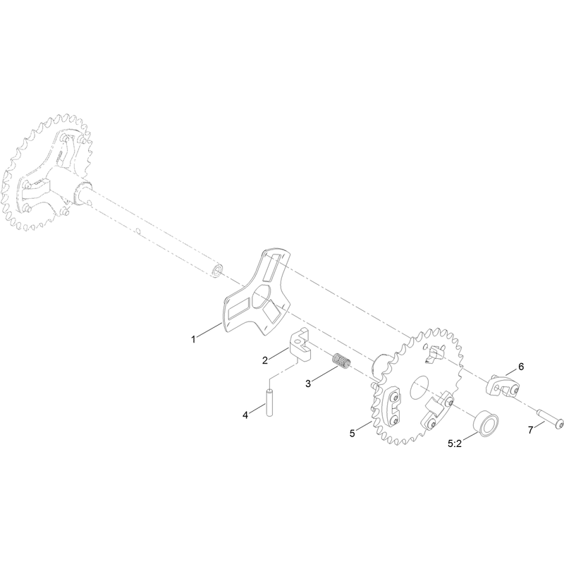 Wheel Clutch Sprocket Assembly