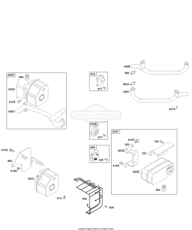 Exhaust Manifolds, Mufflers