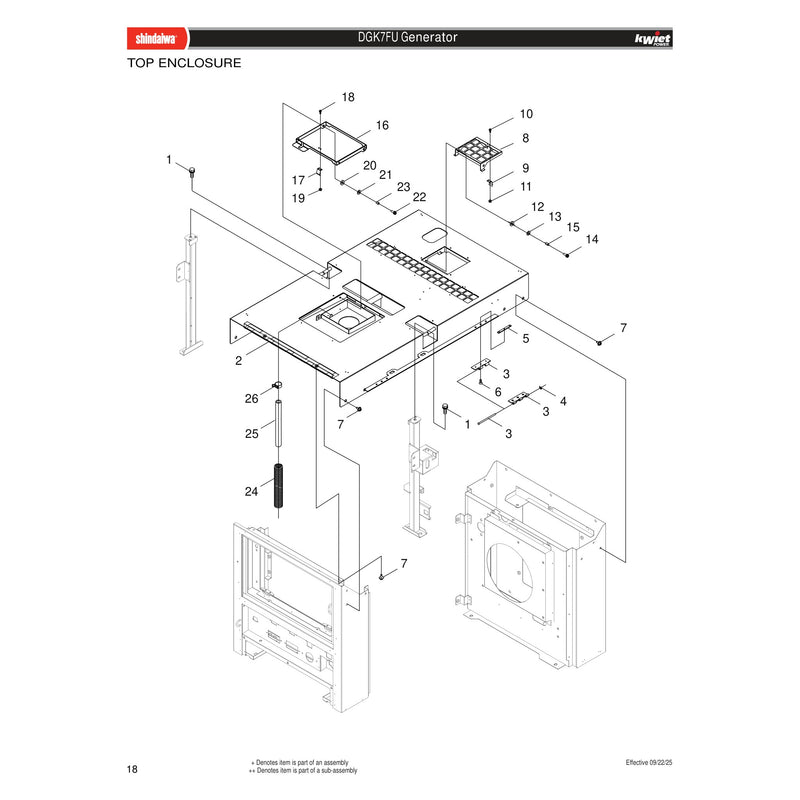 TOP ENCLOSURE