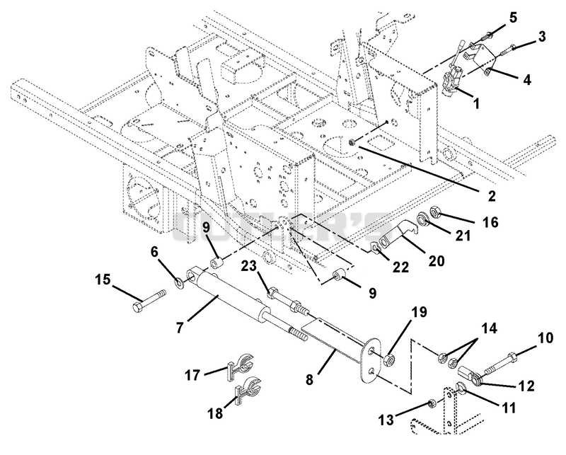 Lift Valve And Cylinder