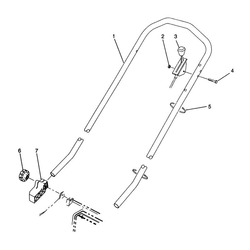 Hp Handle Assembly Model No 20910 Only