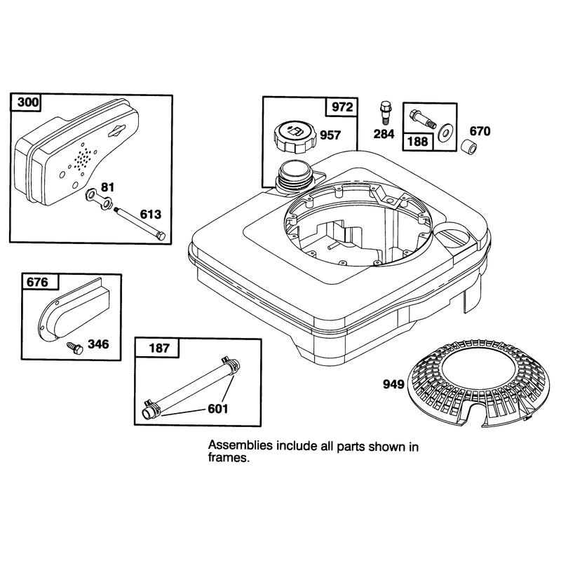 Engine Briggs and Stratton Model 127702-0115-01