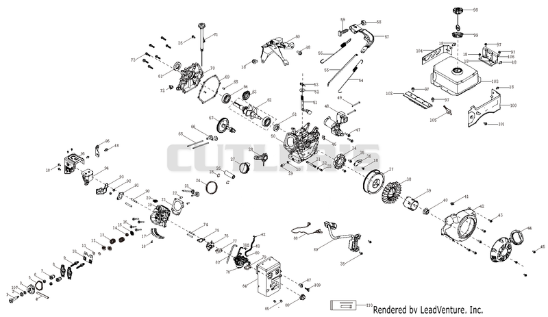 Engine - AX 301 - 08201537