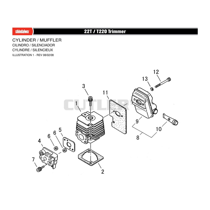 CYLINDER / MUFFLER