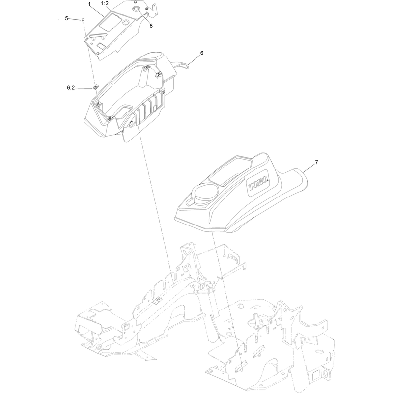 Console and Control Panel Assembly