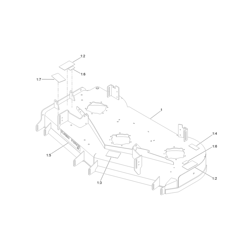 Deck Decal Assembly No 147-7826