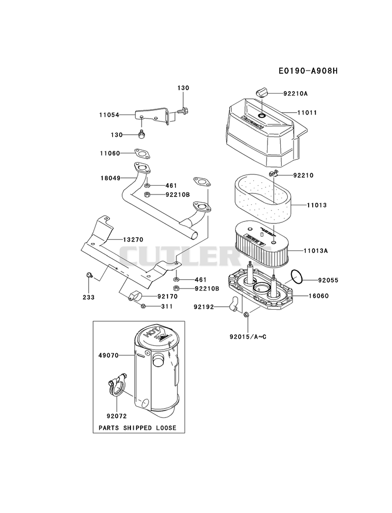 AIR-FILTER/MUFFLER