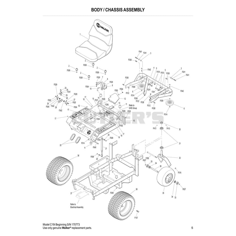 Body Chassis Assembly