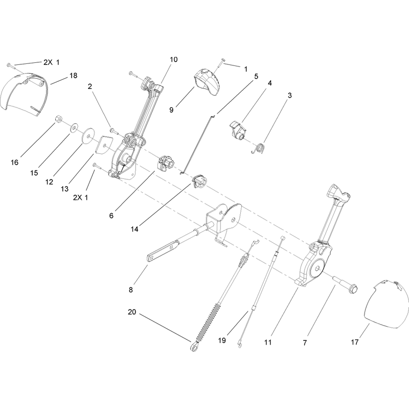 Chute Control Assembly