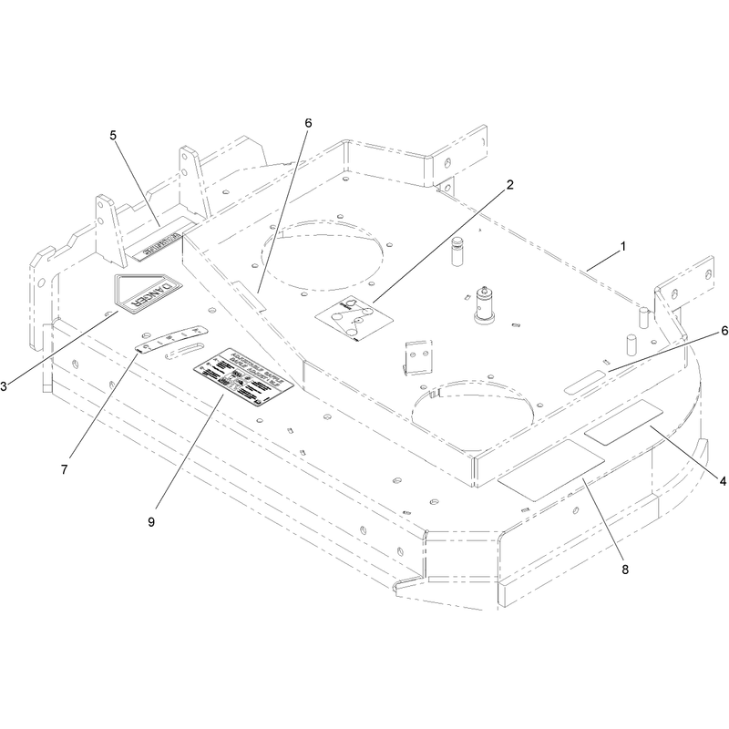 Deck Assembly No. 110-4907
