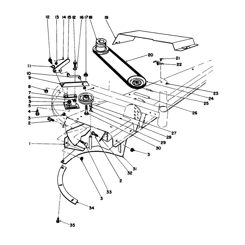 Grass Collection System Model No 30576 Optional Continued