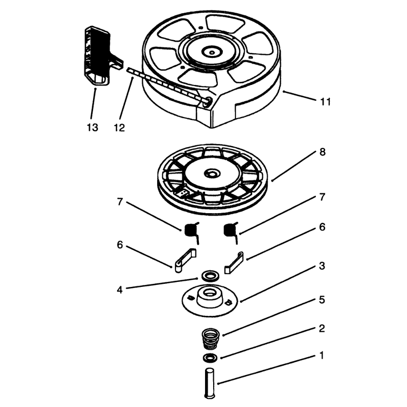 Recoil Starter No. 590735