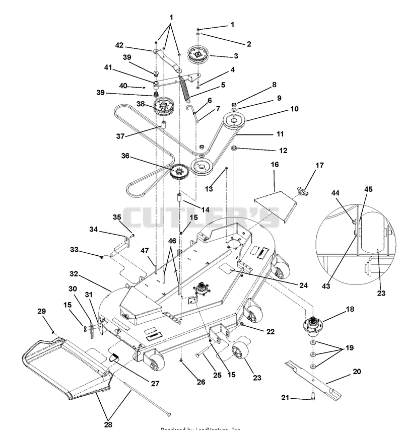 Mower Deck 61