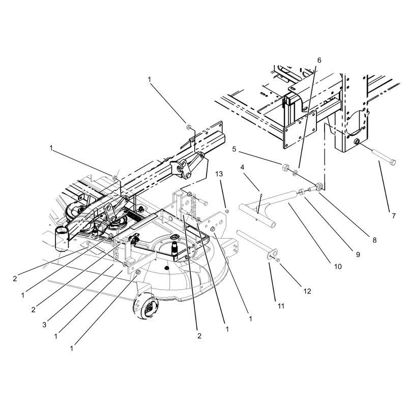 Frame and Deck Assembly
