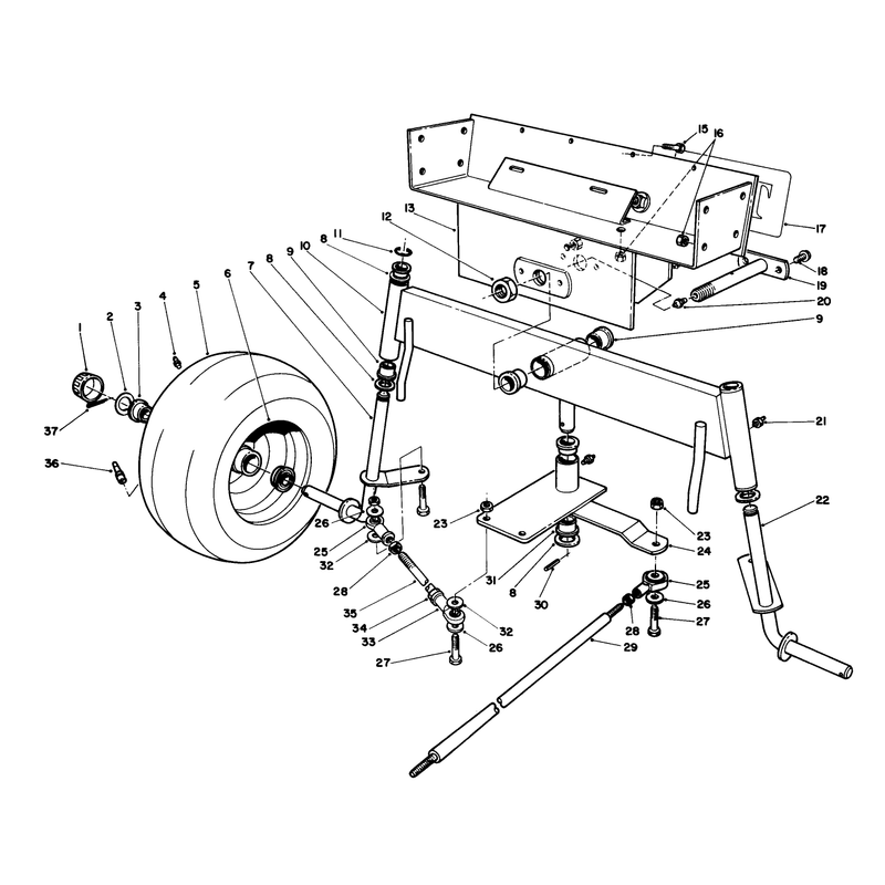 Front Axle Assembly