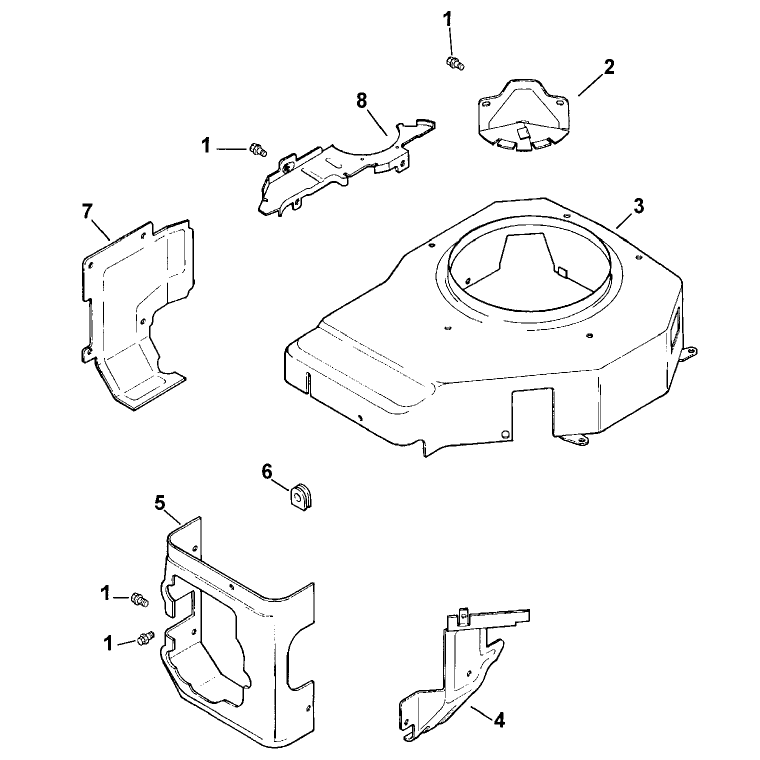 Blower Housing and Baffles