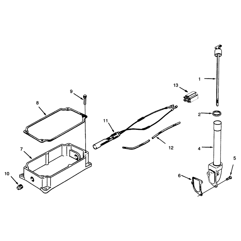 Oil Pan and Dipstick