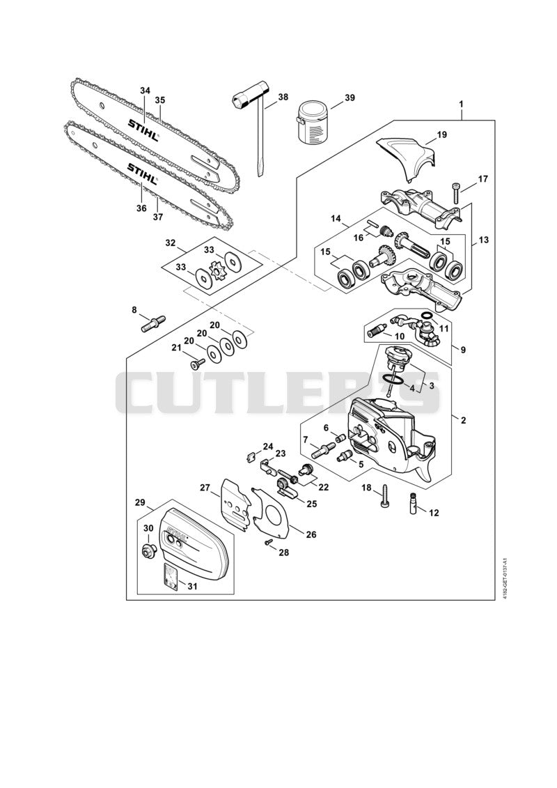 Gear head HT 103