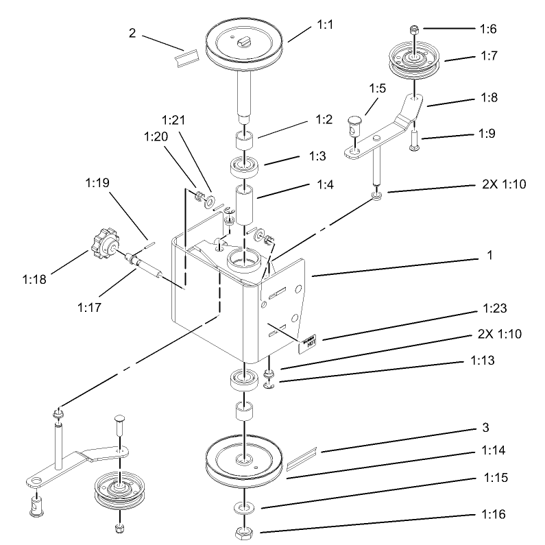 Pulley Box Assembly