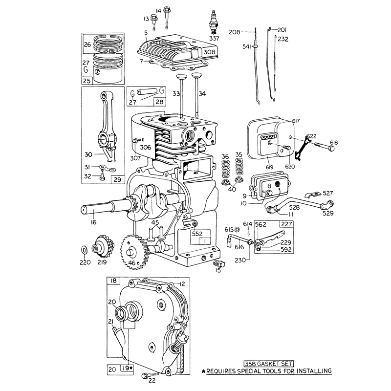 Engine Model No 130202 Type 0600-01 Briggs and Stratton