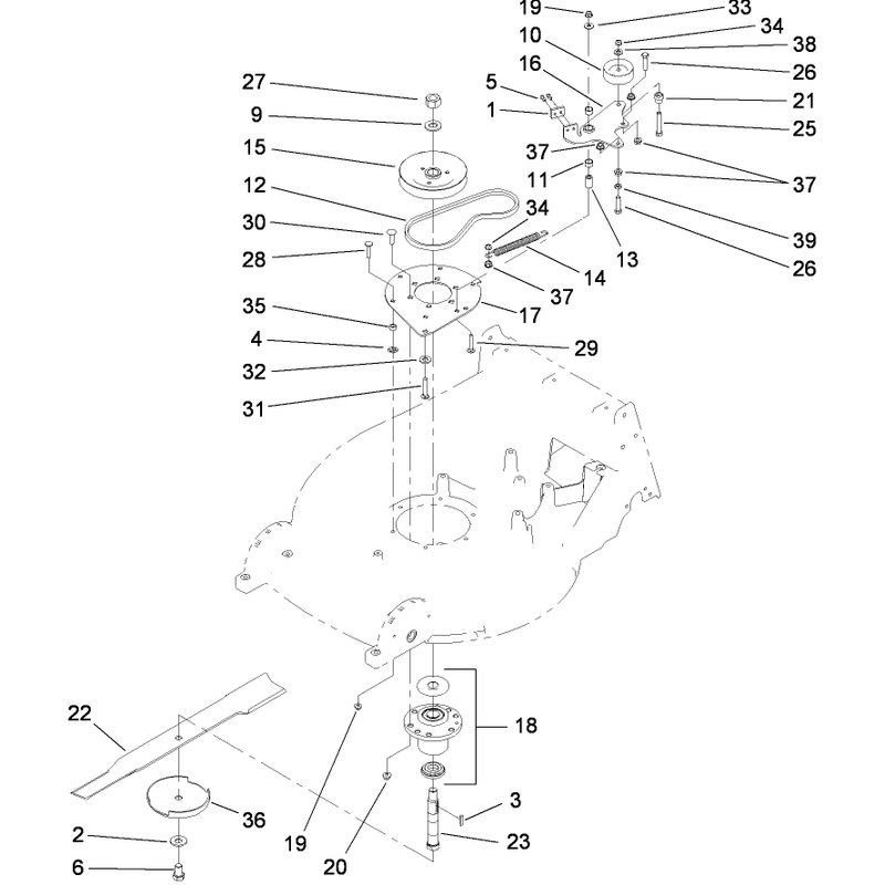 Blade Drive Assembly