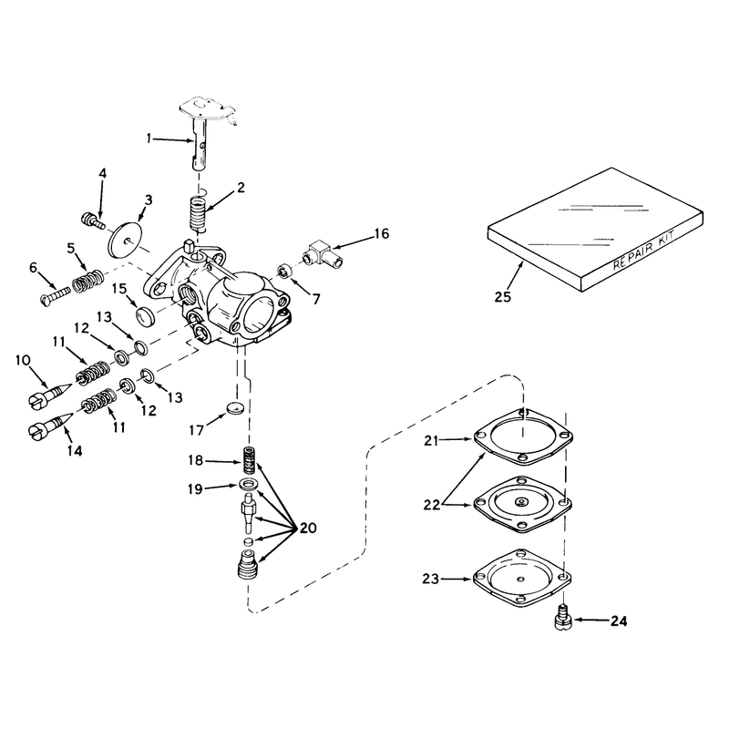 Carburetor No 631243