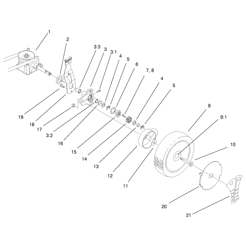 Rear Axle Assembly