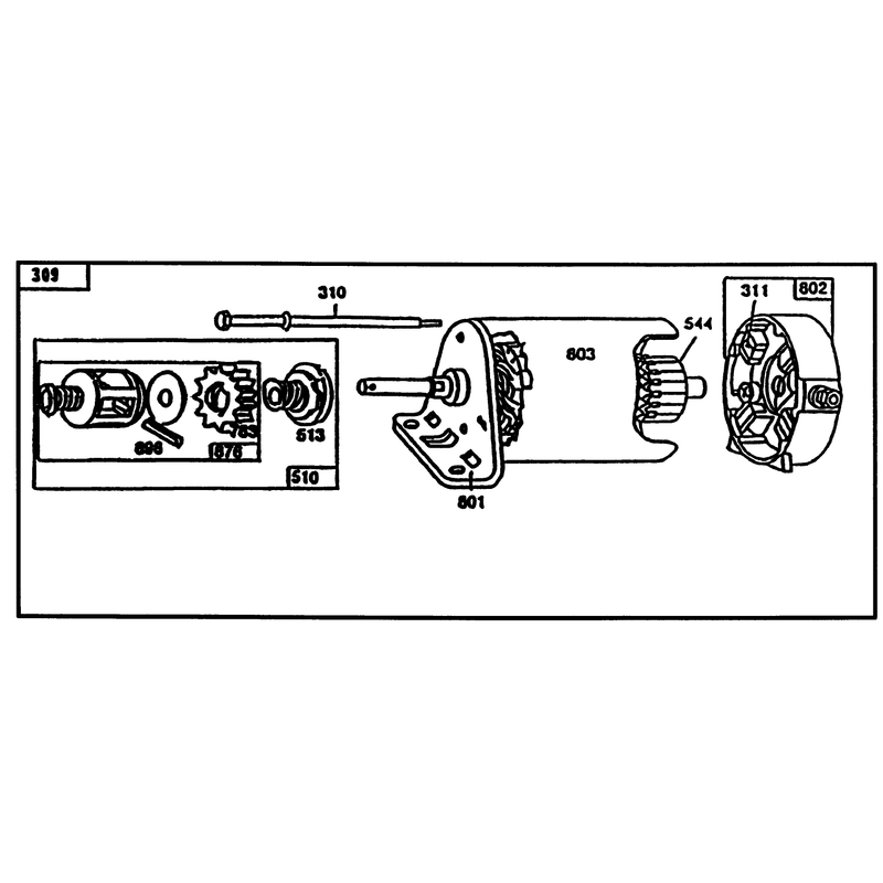 Starter B/s Model 257707-0123-01