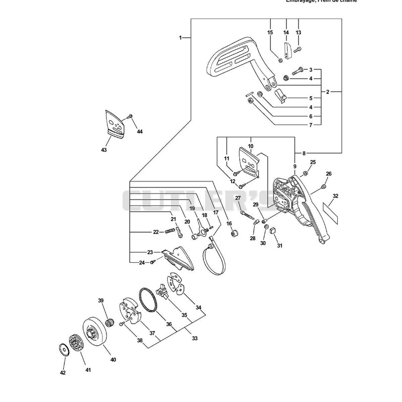 Clutch, Chain Brake