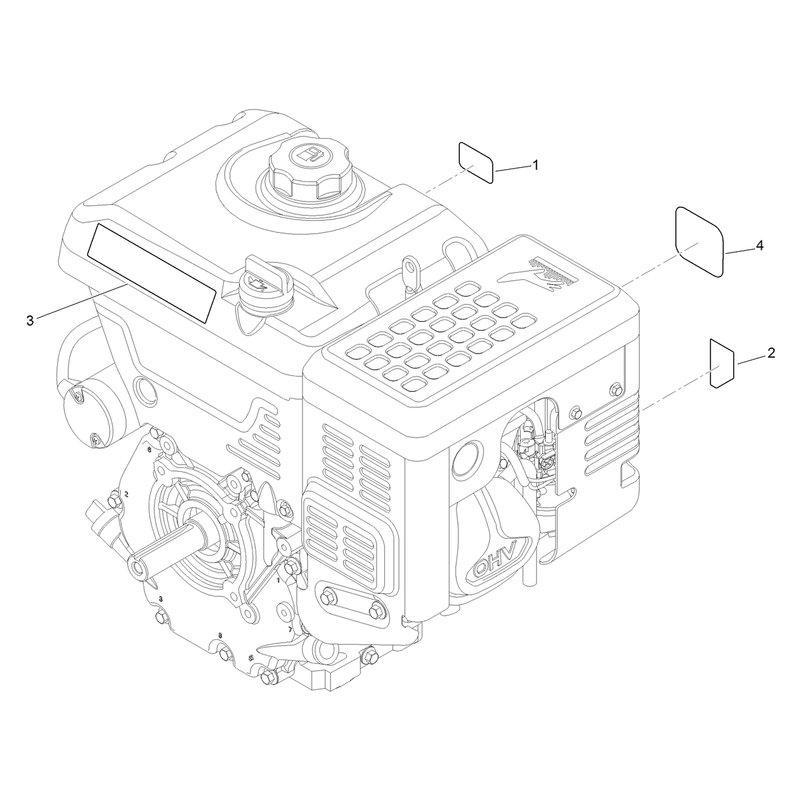 Engine Decal Assembly