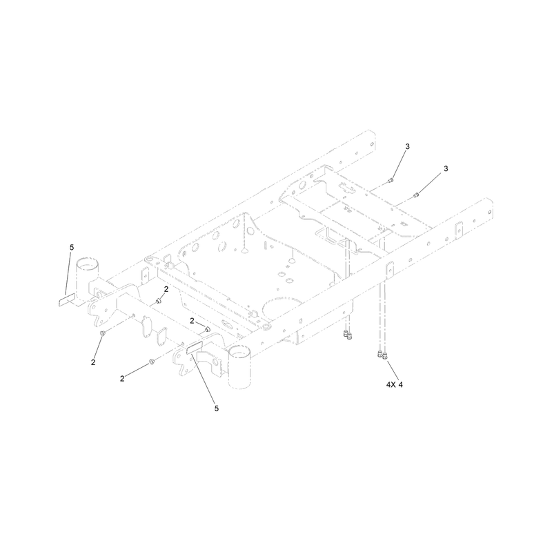 Main Frame Assembly No. 142-7523