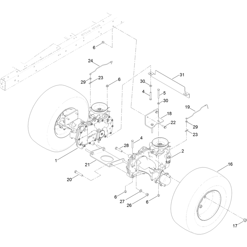 Hydro Transaxle Assembly