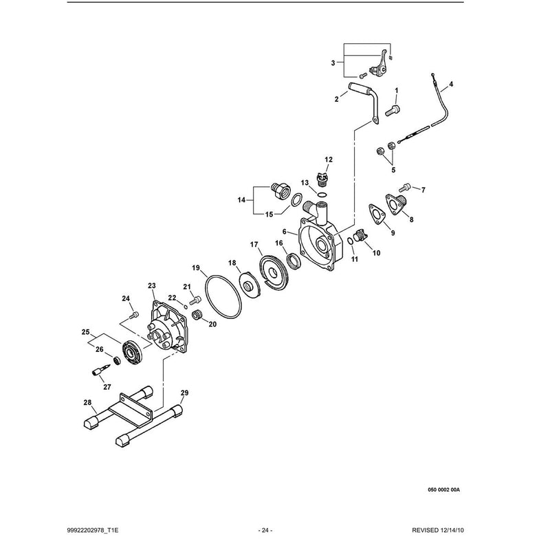 Pump S/N: 512973-599999 (Canada: 14736-99999)