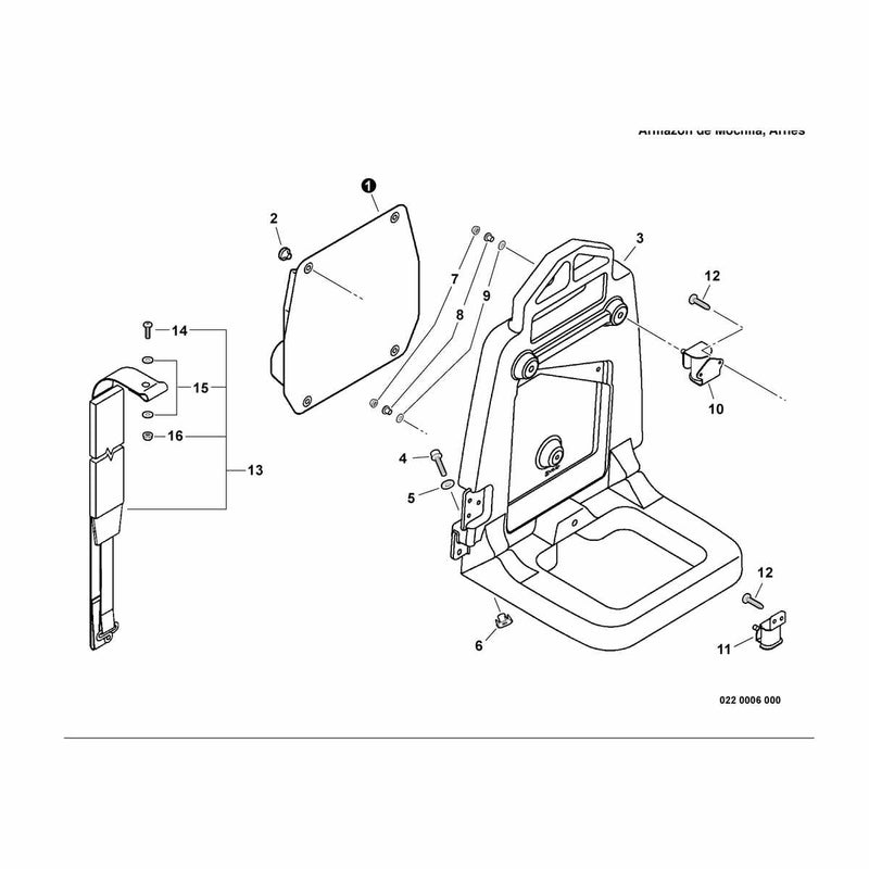 Backpack Frame, Harness