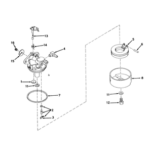 Carburetor No 631612
