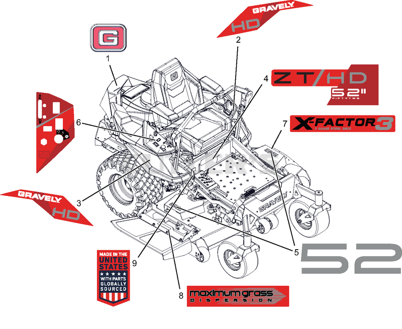 Decals - Style - 52"
