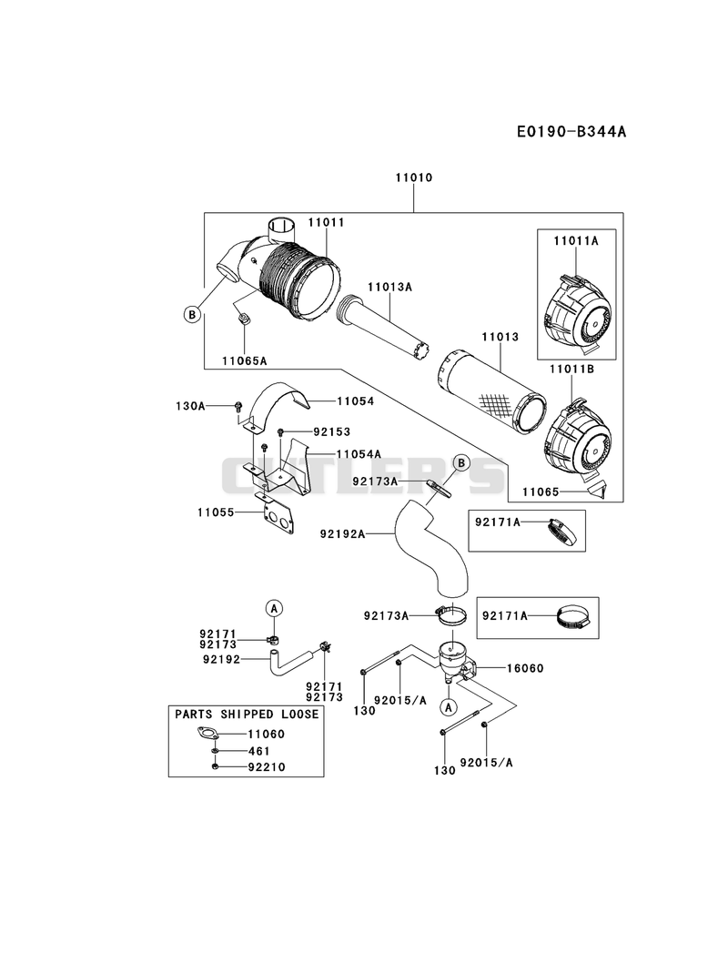 AIR-FILTER/MUFFLER