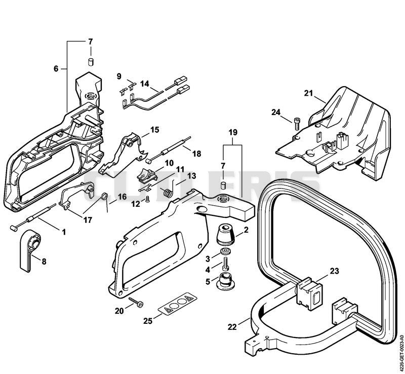 Control handle HS 75