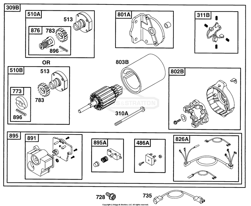 Electric Starter & Switch